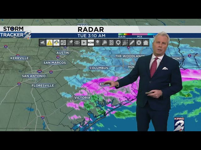 4 a.m. Winter Weather Update in Houston