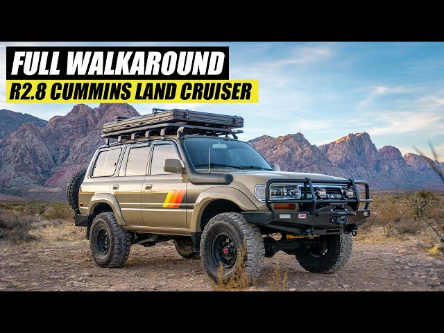 R2.8 Cummins Swapped Land Cruiser Walkaround!