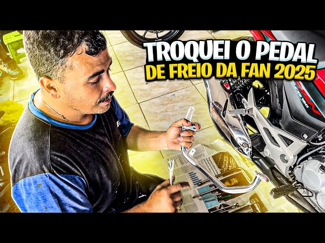 TROQUEI O PEDAL DE FREIO DA FAN 2025 🥳