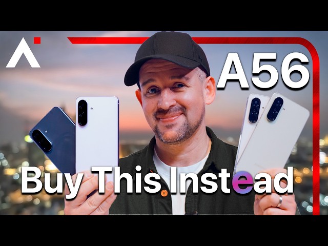 Galaxy A56: Budget Phone, Flagship Value! Better than iPhone 16e?