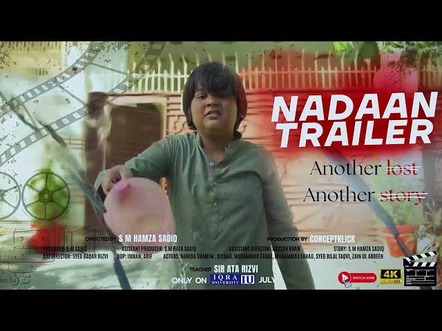 Nadaan Trailer Short Film (ANOTHER LOST ANOTHER STORY)