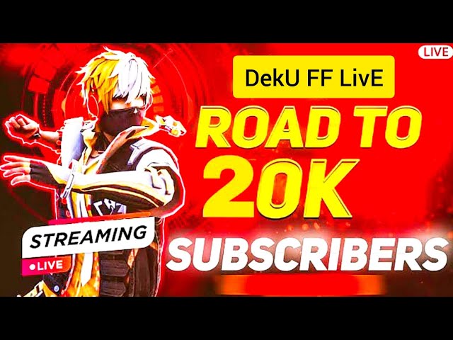 🔴 Road To 20 K Subscribers Goal Free Fire ❤️‍🔥 #freefire #classylive #satvik #tgrnrz #rggamer