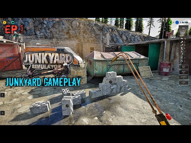 I junkyard Clean Up Dust ll Material Sale on Market is gameplay