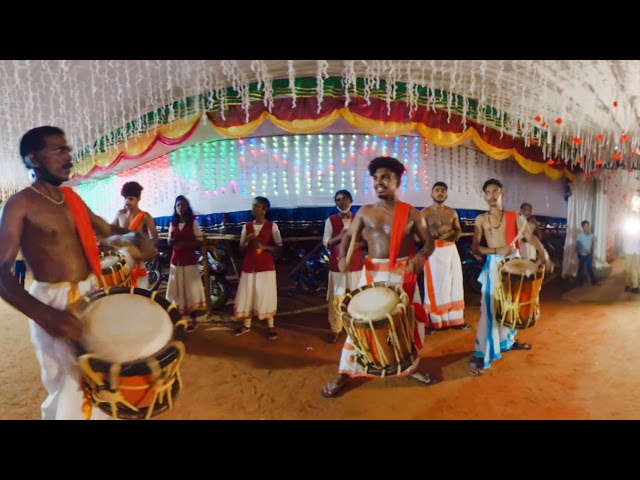 Kerala Chandai Melam |TAMILNADU Wedding Function 360 Video