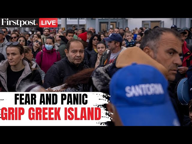 Greece Earthquake LIVE: Schools Shut, Flights Affected as Quakes Hit Santorini | Santorini Volcano