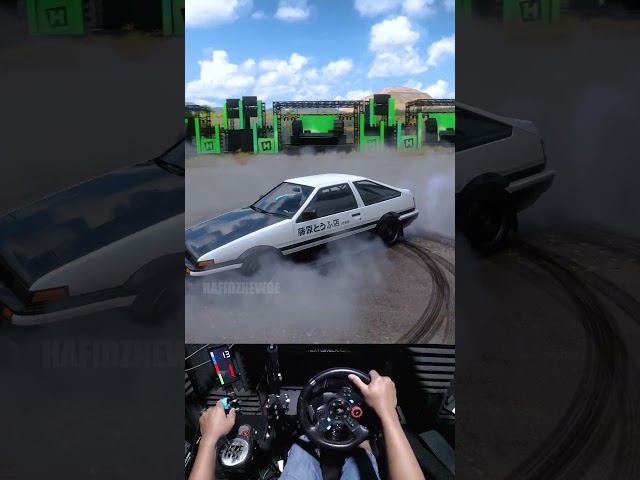 SUPER POWER 1300HP TOYOTA AE86 #shorts