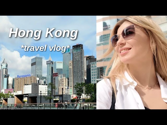 One day in HONG KONG | travel VLOG exploring the city