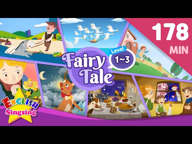 All Stories - Fairy tale Compilation | 178 minutes English Stories (Reading Books)