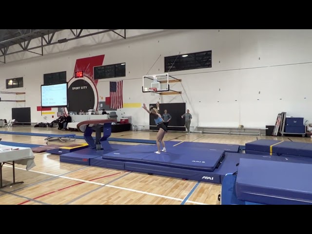 Level 9 Vault Routine - Yurchenko Tuck Full - 9.800 Score