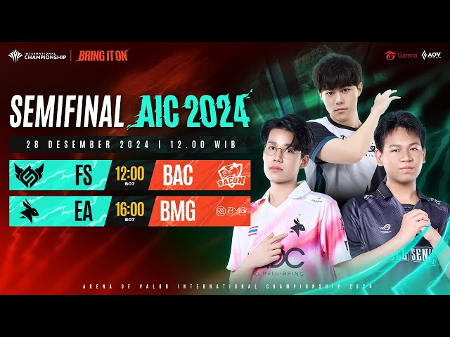 Semifinal AIC 2024 | Garena AOV Indonesia