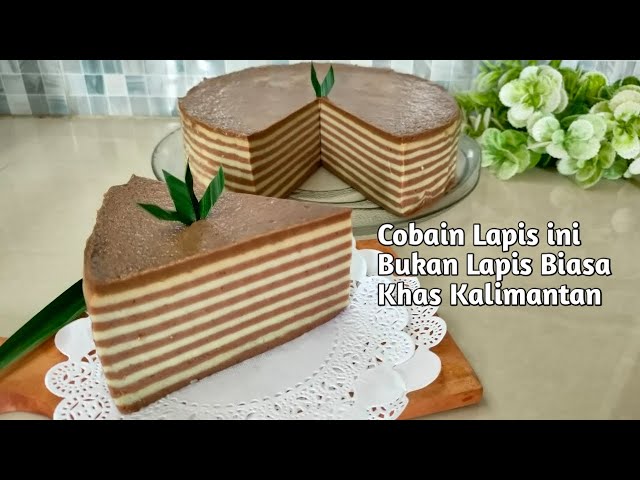 Lapis Hula-Hula Cake Typical of South Kalimantan | Takjil Menu and Selling Ideas Selling Sweet