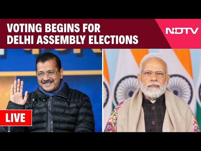 Delhi Election Voting LIVE | AAP Vs BJP | Arvind Kejriwal | PM Modi | Delhi Elections Live