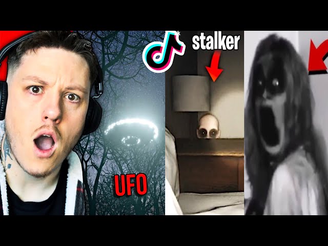 Creepy Tiktoks That Will Keep You Up At Night - scary TikTok * REACTION *