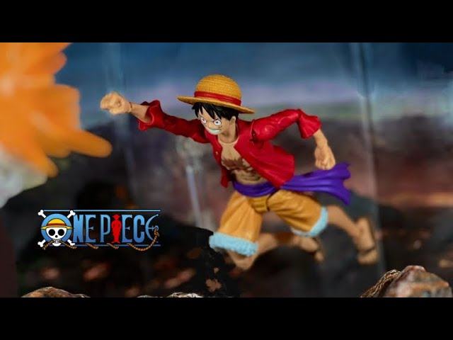 One Piece SH Figuarts Monkey D. Luffy (Raid on Onigashima) Action Figure review