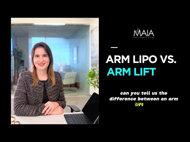 Arm Liposuction Vs  Arm Lift |  Dr. Munique Maia | Top Washington D.C. Plastic Surgeon