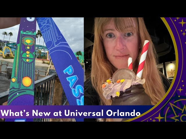 What’s New at Universal Orlando - UOAP Bonus Benefits Food Reviews, Mardi Gras Booths, and More