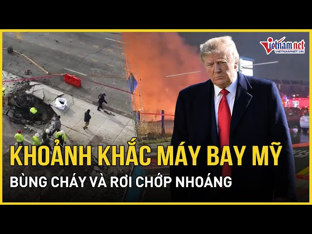 CHẤN ĐỘNG MỸ: Thêm 1 máy bay nổ dữ dội, lao như tên lửa xuống khu dân cư, nhiều người thương vong