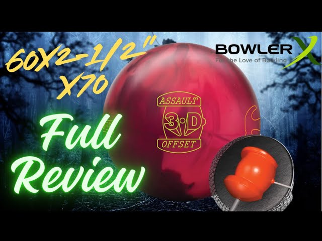 3D Offset Assault by Hammer bowling | Full review with BowlerX.com