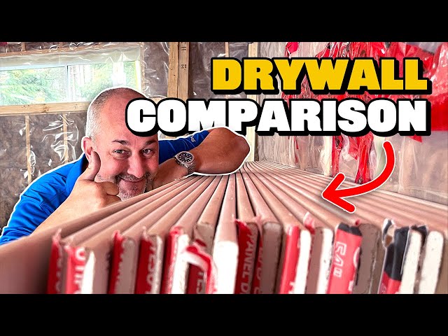 18 Types of Drywall Explained | DIY For Beginners