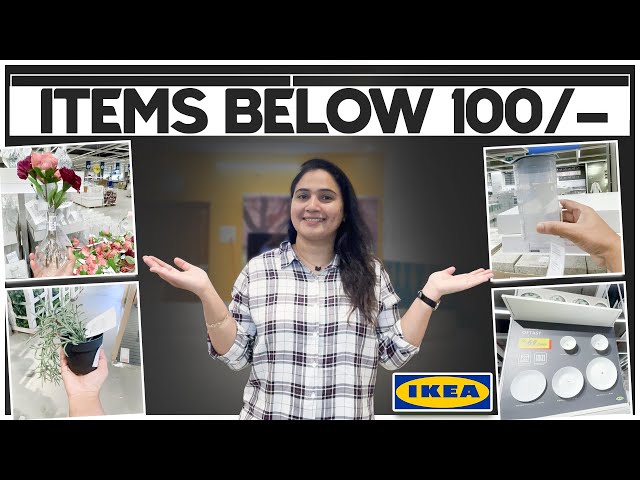 100/- లోపు ఎన్ని వస్తువులు ఉన్నాయో చూడండి || IKEA Hyderabad Shopping |Zindagi Unlimited Telugu Vlogs