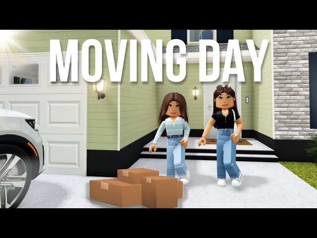 Moving Into Our CUSTOM House! 🏡 | Greenville & Bloxburg: ROBLOX