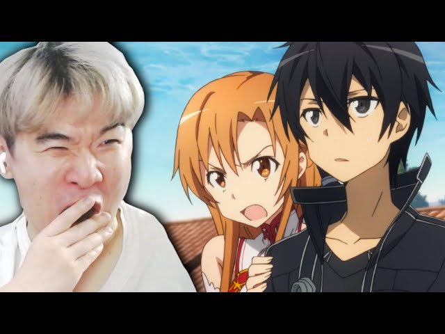 ASUNA HAS A STALKER | Sword Art Online Ep 8 Reaction