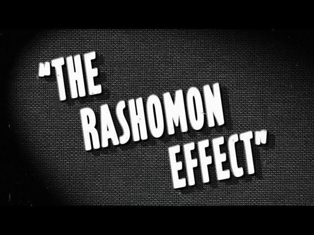 The Rashomon Effect | A 360 Film Noir Short Film