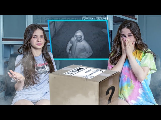 A ESTRANHA DEIXOU UMA CAIXA MISTERIOSA! - Menina Estranha