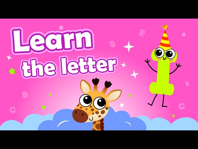 Learn the letter "I" with Bini Bambini