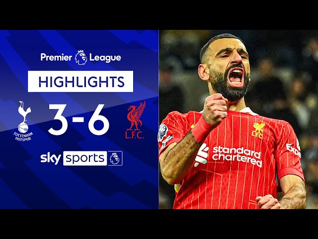 Liverpool hit Spurs for SIX to go four clear at top 🎄 | Tottenham 3-6 Liverpool | EPL Highlights