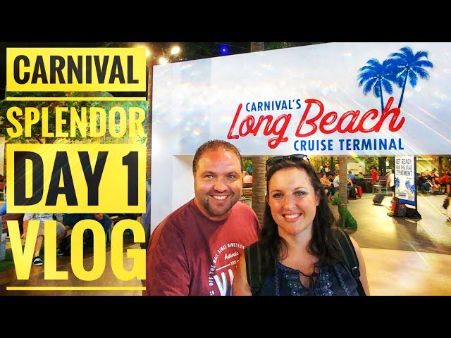 Carnival Splendor Cruise Vlog Day 1 Embarkation - Mexican Riviera