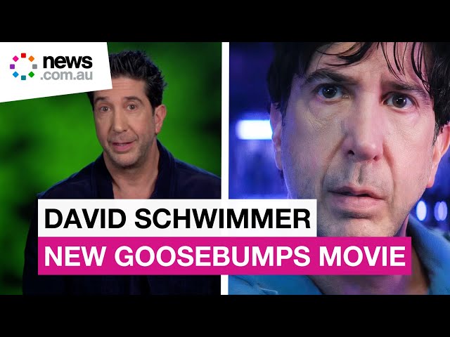 David Schwimmer talks Friends and new horror series Goosebumps