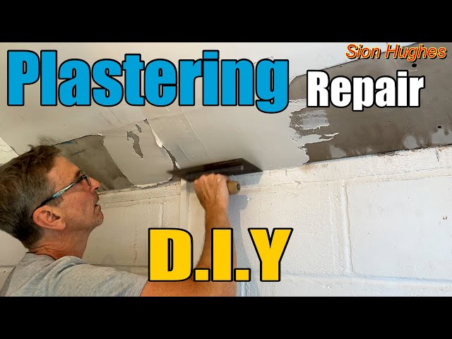 D.I.Y Plaster repair