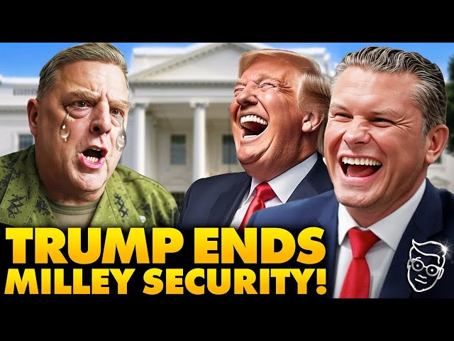 HUMILIATION: Trump Moves To DEMOTE Woke General Mark Milley, REVOKES Security Detail And Clearance🔥