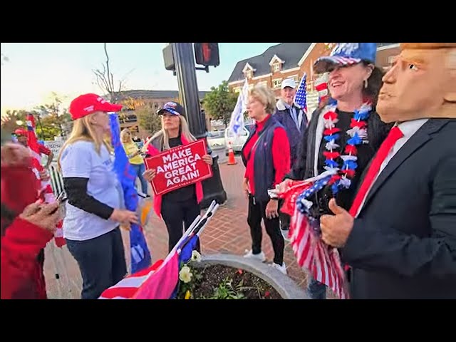 TRUMP MAGA RALLY 2024 (1) 🤩🇺🇸😎🇺🇸 CITY OF FAIRFAX, VA USA 🇺🇸AMERICA♥️