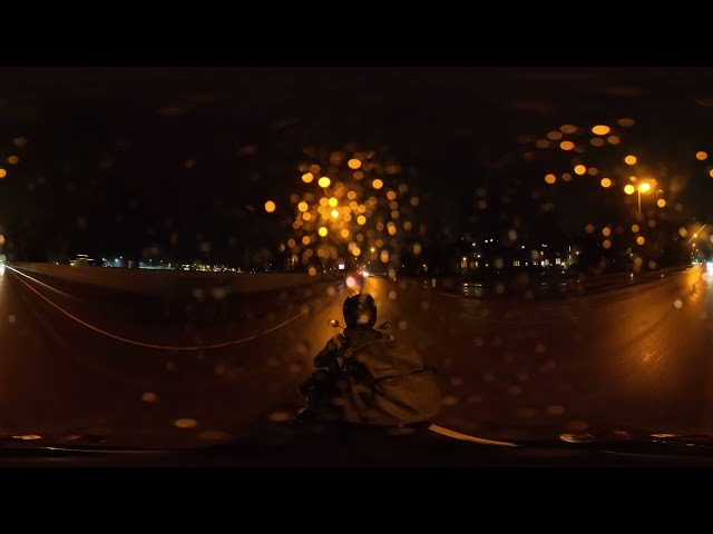 360 Evening ride through Cambridge