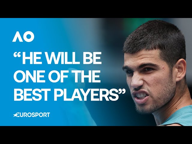 Australian Open 2025 Press Conference: Carlos Alcaraz has high praise for Joao Fonseca 👏