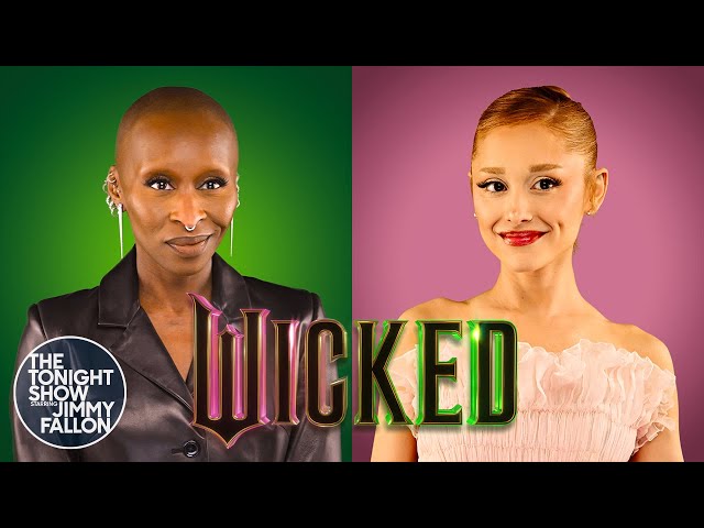 Ariana Grande and Cynthia Erivo Perform a Song About Wicked | The Tonight Show