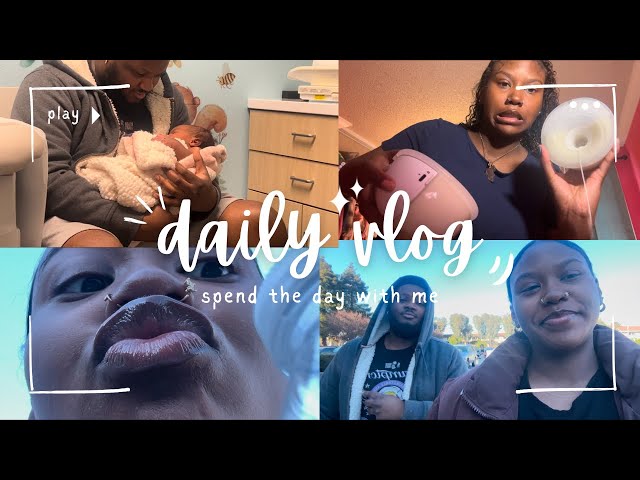 Zariya’s second appointment || Shower + pumping session vlog ! ♡