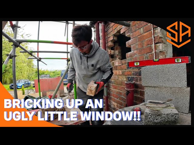 ERADICATING A SCABBY LITTLE WINDOW. FARMHOUSE RENOVATION PART 6