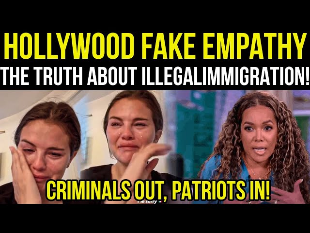 LIBERAL TEARS EXPOSED: How Selena Gomez's Meltdown RevealsAmerica's Immigration Crisis! The Views Ex