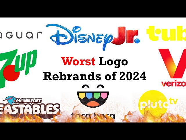 Worst Logo Rebrands of 2024