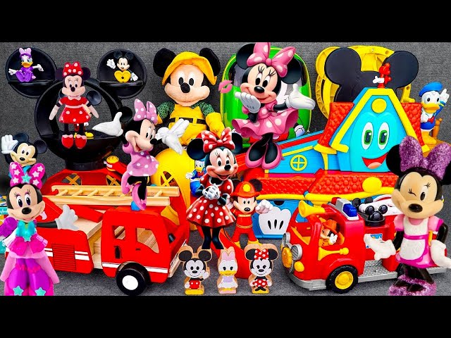 11 minute Satisfying Unboxing Disney Mickey Mouse Jumbo Fun House Playset | Review Toys ASMR TOYS