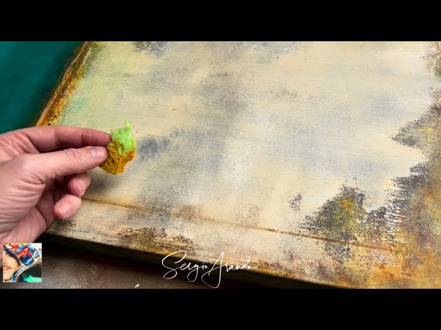 How to Draw a Contemporary Art Piece: Corroded by Time and Minimalism Art. Step by step Art Tutorial