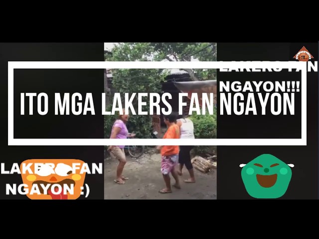 Ganito ka saya mga Lakers Fan ngayon!! :)