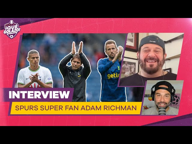 "Tottenham is on the cusp of something special" | Adam Richman talks Spurs, EPL stadium food, more!