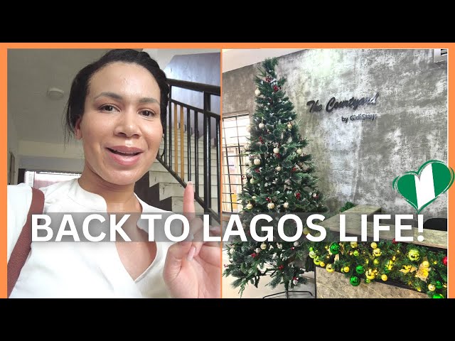 ✨ BACK IN GIDI: 🎄Christmas Prep || Vlogmas Lagos Nigeria