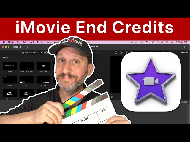 How To Add Credits With iMovie