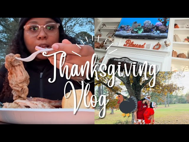 Eating chitterlings 😮‍💨￼Thanksgiving Vlog | Vlogmas Day 1 😅