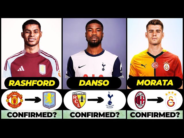 🚨THE LATEST CONFIRMED TRANSFER NEWS AND RUMOURS TRANSFERS WINTER 2025|Danso✔️Rashford✔️Morata✔️